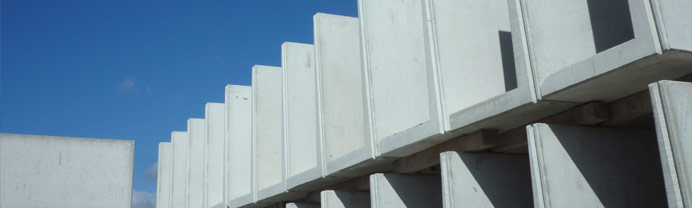 Keerwanden Keerwand TDB-L wanden grond opslag erfafscheiding betonwand